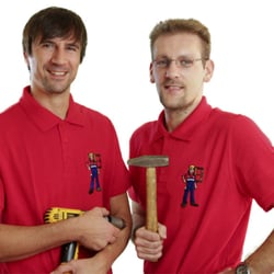 Holtikon-Berlin - Hans Holtmann Tischlerei - Michael Haack (links), André Holtmann (rechts)