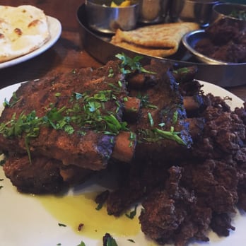 Pondicheri - Special of the day - vindaloo ribs with burnt Pakora :( - Indian Near Me - Houston, Texas Pondicheri - Special of the day - vindaloo ribs with burnt Pakora :( - Indian Near Me - Houston, Texas