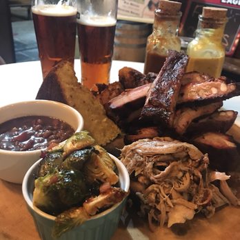 Pik Nik BBQ - Ribs, pulled pork, fried chicken (best we've ever had)!, beans, Brussels sprouts and SMOKED corn bread and the have Oktoberfest on tap ! - Barbeque Near Me - Tarrytown, New York Pik Nik BBQ - Ribs, pulled pork, fried chicken (best we've ever had)!, beans, Brussels sprouts and SMOKED corn bread and the have Oktoberfest on tap ! - Barbeque Near Me - Tarrytown, New York