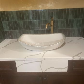 Granite Depot - Powder room - Countertop Installation Near Me - Denver, Colorado