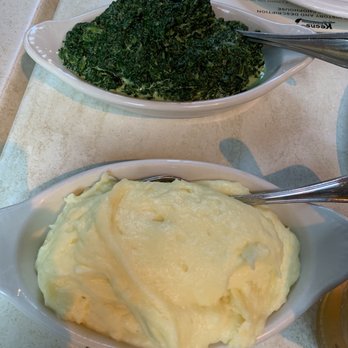 Keens Steakhouse - Keens 's Creamed Spinach and Mashed Yukon Gold - Steakhouses Near Me - New York, New York Keens Steakhouse - Keens 's Creamed Spinach and Mashed Yukon Gold - Steakhouses Near Me - New York, New York