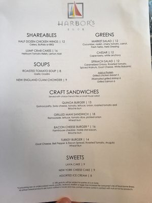 Menu photo 6 Harbor's Edge San Diego, CA Menu photo 6 Harbor's Edge San Diego, CA