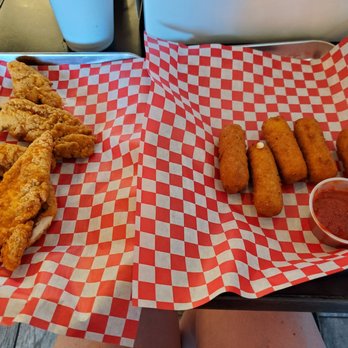 Burly Burger - Chicken tenders and mozzarella sticks - American Near Me - South Weber, Utah