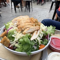 Salad with chicken