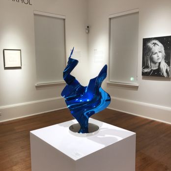 Cornell Art Museum - Nifty blue sculpture - Art Museums Near Me - Delray Beach, Florida