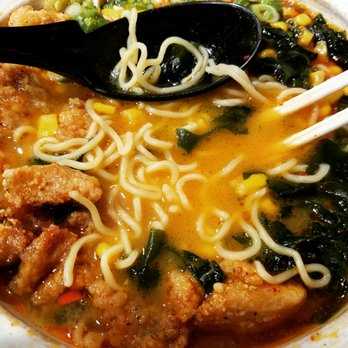 Kosuke - Corn Butter Ramen with popcorn chicken. - Ramen Near Me - Alhambra, California Kosuke - Corn Butter Ramen with popcorn chicken. - Ramen Near Me - Alhambra, California