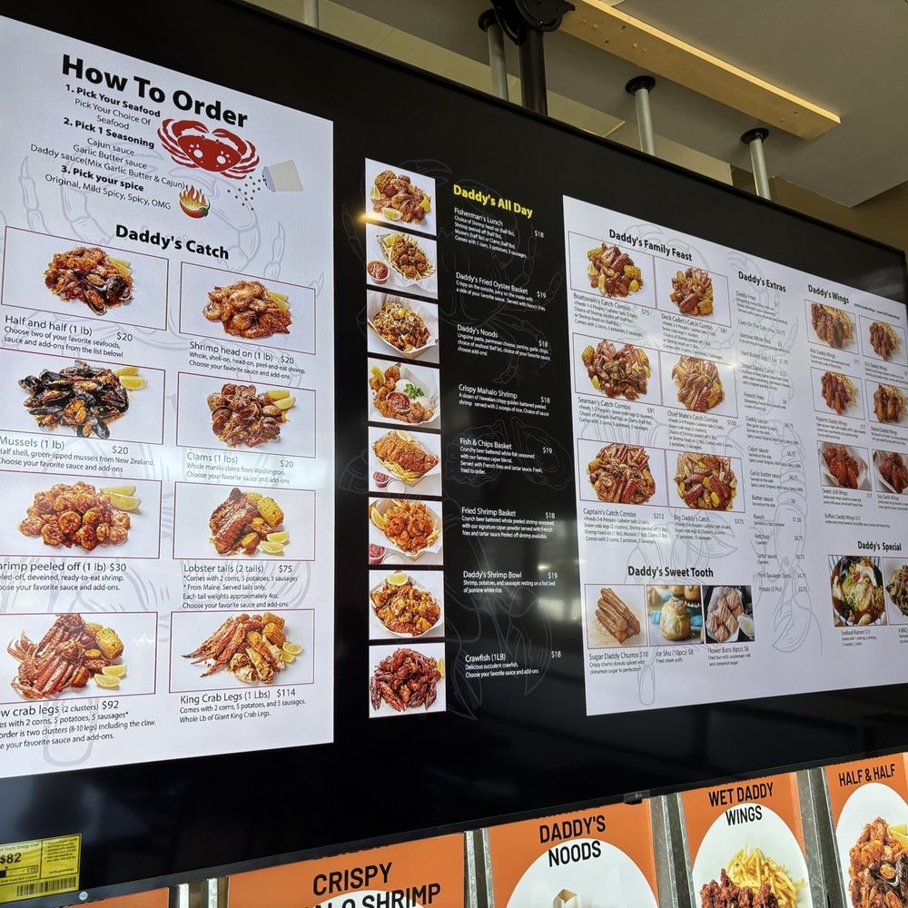 Boil Daddy - Menu as of 06.22.25 - Cajun/Creole Near Me - Stanton, California