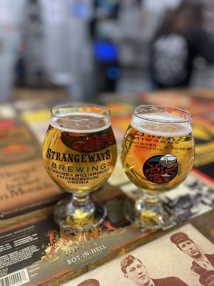 Social spots from Strangeways Brewing