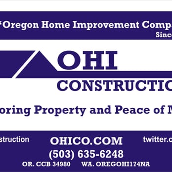 Ohi Construction - the logo for the oregon home improvement company - General Contractors Near Me - Lake Oswego, Oregon Ohi Construction - the logo for the oregon home improvement company - General Contractors Near Me - Lake Oswego, Oregon