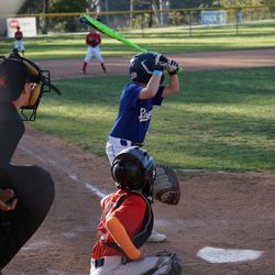 Sabre Springs Park - Kids playing Little League baseball.