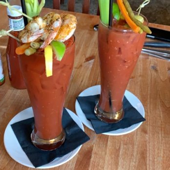 The Gryphon - One regular blush Mary with all the fixings and one just the bloody. - New American Near Me - Burlington, Vermont The Gryphon - One regular blush Mary with all the fixings and one just the bloody. - New American Near Me - Burlington, Vermont