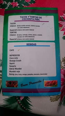 Menu photo 1 Elenita México, D.F., DIF