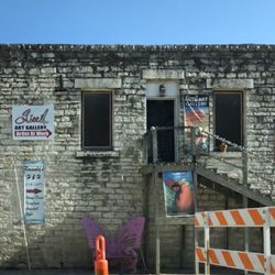 Sirril Art Gallery - Gallery is upstairs above "Sugar Shack" candy store.