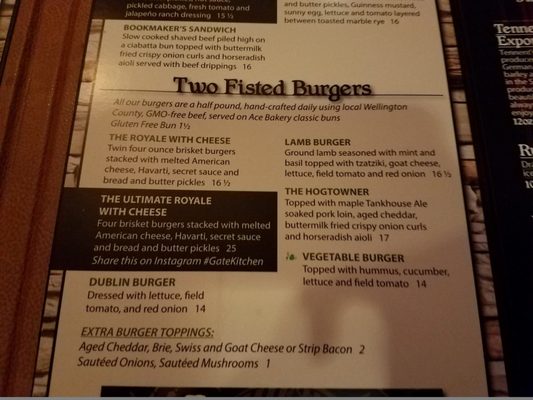 Menu photo 4 St James's Gate Toronto Toronto, ON Menu photo 4 St James's Gate Toronto Toronto, ON