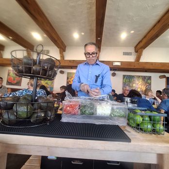 Acapulco Restaurant & Cantina - We loved our server! This is the cart they bring to do your tables ideas guacamole - Mexican Near Me - Long Beach, California