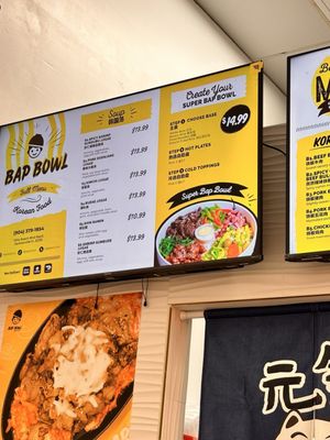 Menu photo 1 Bap Bowl Korean Jacksonville, FL Menu photo 1 Bap Bowl Korean Jacksonville, FL