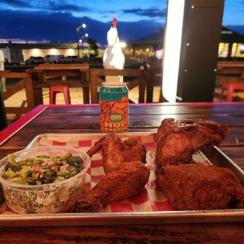 BirdHouse - Half Chicken, Broccoli Salad and Beer. - Chicken Shop Near Me - Page, Arizona BirdHouse - Half Chicken, Broccoli Salad and Beer. - Chicken Shop Near Me - Page, Arizona