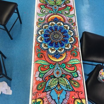 Discovery Station - Table we colored - Museums Near Me - Cascade, Maryland
