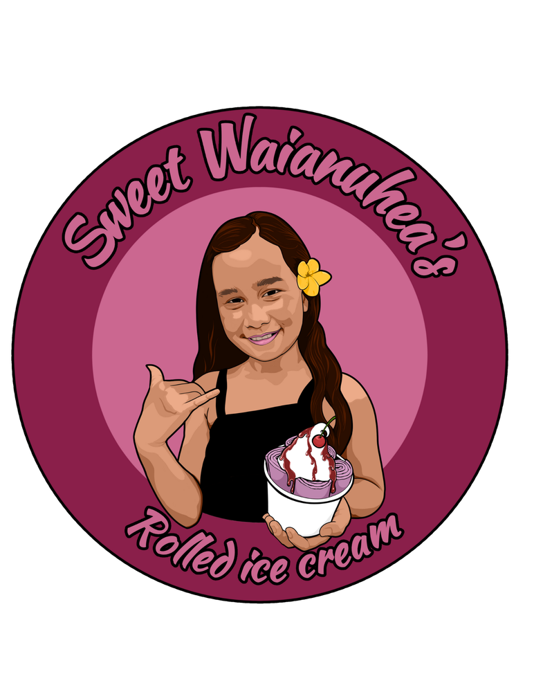 Sweet Waianuhea’s Rolled Ice Cream Logo