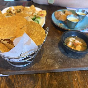 F&D Cantina - Ceviche with chips - Mexican Near Me - Orlando, Florida