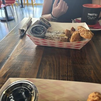 Toast’d In PS - Chicken and waffles sticks - Coffee & Tea Near Me - Palm Springs, California Toast’d In PS - Chicken and waffles sticks - Coffee & Tea Near Me - Palm Springs, California