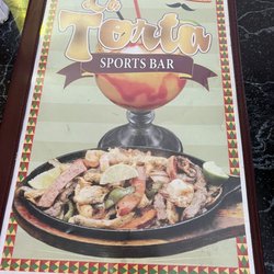 La Torta Sports Bar - Menu
