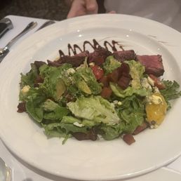 The Capital Grille "Cobb" Salad with Sliced Tenderloin and Mustard Dressing The Capital Grille "Cobb" Salad with Sliced Tenderloin and Mustard Dressing