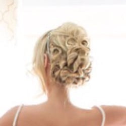 Studio Mac Salon - Back of wedding duo