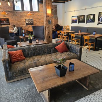 The Skinny Pancake Albany - Cozy dining area - Creperies Near Me - Albany, New York