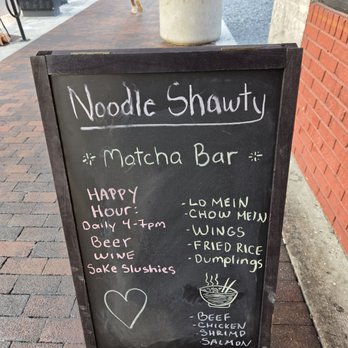 Noodle Shawty - Outside signage - Asian Fusion Near Me - Orlando, Florida