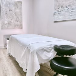 Hush Therapeutic Massage - Second treatment room and massage table