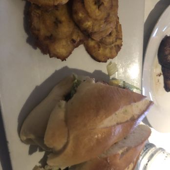 La Marginal - Veggie sandwich. Bread was extremely tasty especially with the sauce on the bread. - Puerto Rican Near Me - San Antonio, Texas La Marginal - Veggie sandwich. Bread was extremely tasty especially with the sauce on the bread. - Puerto Rican Near Me - San Antonio, Texas