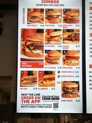 Menu photo 4 Wimpy's Hamburgers Tulare, CA