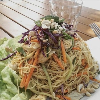 Cafe Bernardo - Thai noodle salad - Burgers Near Me - Sacramento, California