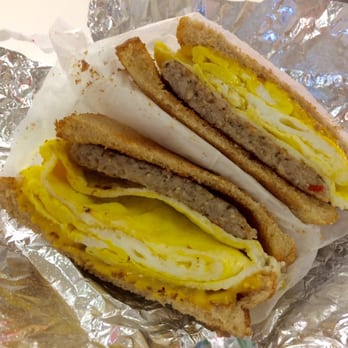 Steve's Lunch - Sausage, Egg, and Cheese - Fast Food Near Me - Baltimore, Maryland