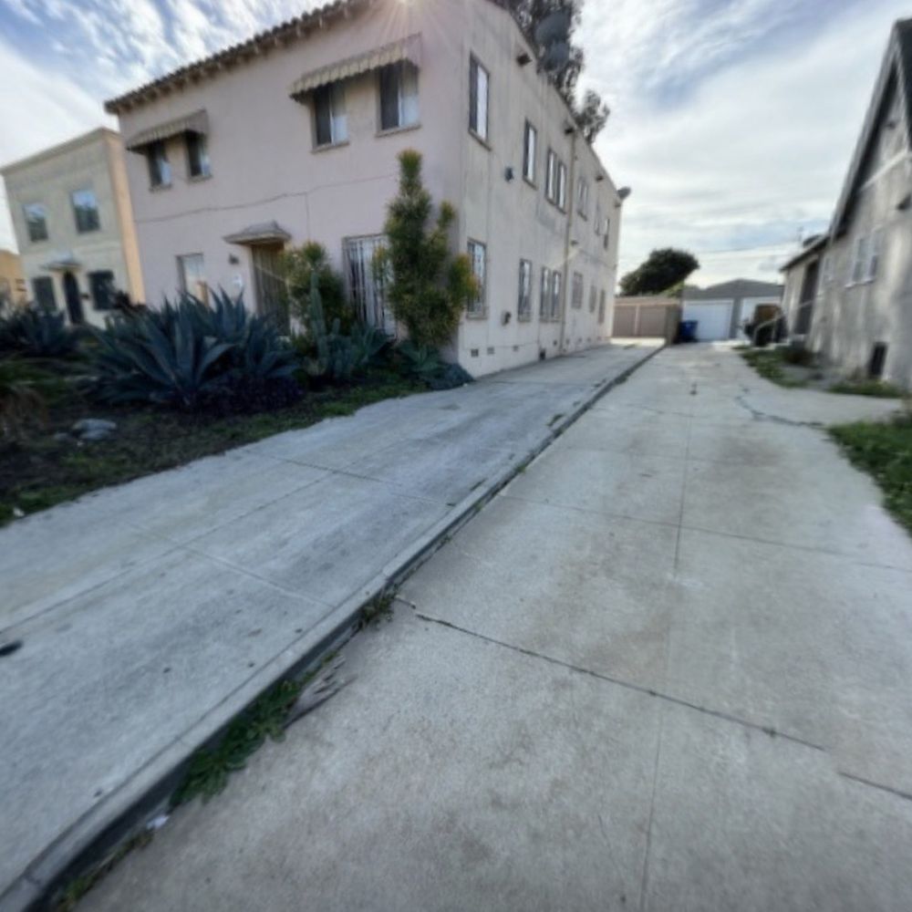 The Standard Design Group Nurseries - Driveway before hedges installed. - Nurseries & Gardening Near Me - North Hollywood, California