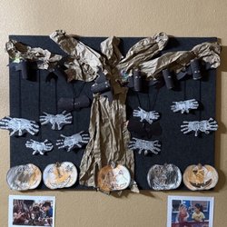 Maria Tapia’s Childcare - October bulletin board.