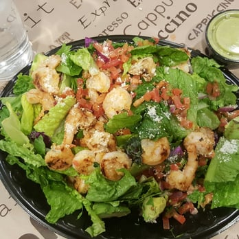 Baja Fresh - Chile lime shrimp salad is the bomb!! I order this with extra shrimp, evertime I come here and both the food & customer service are 5 stars - Mexican Near Me - Granda Hills, California Baja Fresh - Chile lime shrimp salad is the bomb!! I order this with extra shrimp, evertime I come here and both the food & customer service are 5 stars - Mexican Near Me - Granda Hills, California