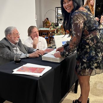 Shop Camino - Larry's gorgeous assistant for book signing - Interior Design Near Me - Mill Valley, California Shop Camino - Larry's gorgeous assistant for book signing - Interior Design Near Me - Mill Valley, California