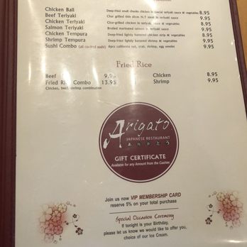 Arigato Sushi - Menu - Sushi Bars Near Me - Fairfax, Virginia Arigato Sushi - Menu - Sushi Bars Near Me - Fairfax, Virginia