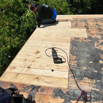 Elite Tech Roofing - wood damage after - Roofing Near Me - Pompano Beach, Florida