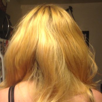 Nirvana Aveda Concept Salon - The DAMAGE that Kelly and Nirvana did to my hair!! It's Yellow not Blonde!! - Hair Salons Near Me - Los Gatos, California Nirvana Aveda Concept Salon - The DAMAGE that Kelly and Nirvana did to my hair!! It's Yellow not Blonde!! - Hair Salons Near Me - Los Gatos, California