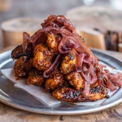 V Pizza - St Simons - Gluten Free Chicken Wings Made in our Wood Fired Ovens