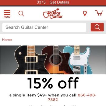 Guitar Center - 9/2018 always chk for promo codes on their website - Musical Instruments & Teachers Near Me - Murrieta, California