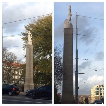 Olympisch Stadion - Statues on the canal before u get to the Olympic Stadium - Venues & Event Spaces Near Me - Amsterdam, New Hampshire