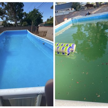 RC Pool Services - Tire to see you pool green give us a call we can help you turn your green pool into a crystal blue. - Pool Cleaners Near Me