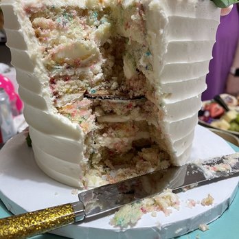 Sweet T's Bakeshop - Embarrassed when trying to have tall presentation slices for our guests. - Bakeries Near Me - Haddonfield, New Jersey