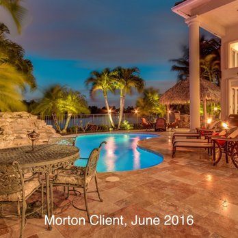 Morton Landscape Lighting - a pool and patio - Landscaping Near Me Morton Landscape Lighting - a pool and patio - Landscaping Near Me