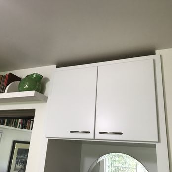 Ecky's Custom Cabinets & Woodwork - Molding was never placed at the top of his beautiful built in cabinets, which were put in over a year ago. - Cabinetry Near Me - Sacramento, California Ecky's Custom Cabinets & Woodwork - Molding was never placed at the top of his beautiful built in cabinets, which were put in over a year ago. - Cabinetry Near Me - Sacramento, California