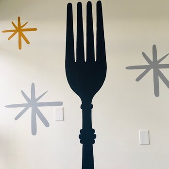 Butter Smith - a fork and stars on a wall - American Near Me - El Paso, Texas